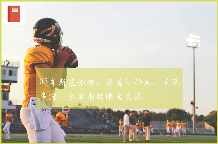 03年新星崛起，身高2.26米，五队争抢，朱芳雨的眼光无误